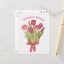 Search for happy spring postcards Watercolor flowers