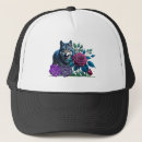 Search for wolf lovers hats Dog