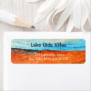 Search for vacation return address labels Coastal