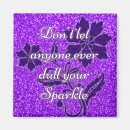 Search for dull magnets Glitter