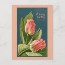 Search for tulip easter postcards Pink tulips