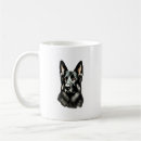 Search for black german shepherd mugs Black and tan