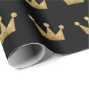 Search for black glitter wrapping paper Royal