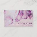 Search for burst business cards Pink
