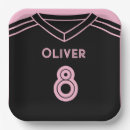 Search for pink soccer plates Sports