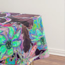 Search for psychedelic tablecloths Flowers