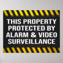 Search for alarm posters Warning