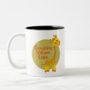 Search for baby giraffe mugs Yellow