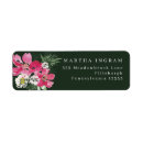 Search for pink and green return address labels Modern