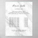 Search for price list posters Makeup artist
