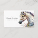 Search for horse business cards Watercolor