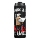 Search for funny chicken travel mugs Christmass