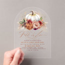 Search for thanksgiving wedding invitations Rust flowers botanical autumn