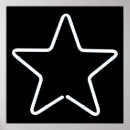 Search for black star posters Neon