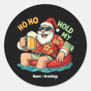 Search for drinking beer stickers Xmas