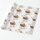Search for joyeux noel wrapping paper Vintage