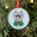 Search for frida kahlo christmas tree decorations Graphic