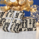 Search for victorian steampunk wrapping paper Black