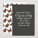 Search for monarch butterflies invitations Watercolor