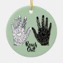 Search for anti christmas tree decorations Black and white