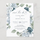 Search for blue save the dates Budget