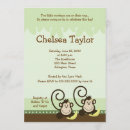 Search for twin monkey baby shower invitations Monkeys