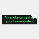 Search for snake bumper stickers Humour