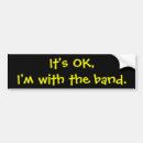 Search for band bumper stickers Geek