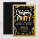 Search for annual company party invitations Black