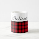 Search for black and red plaid mugs Buffalo check