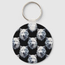 Search for white wolf key rings Animal