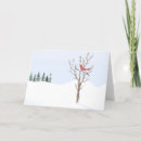 Search for birds new years cards Red cardinal