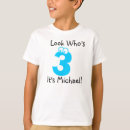 Search for three kids tshirts Age