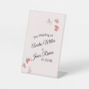 Search for pink wedding signs Greenery