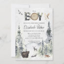Search for rustic woodland baby shower invitations Mountain