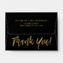 Search for thank you note envelopes Modern
