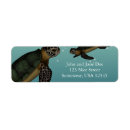 Search for green sea turtle return address labels Tropical