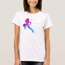 Search for blue and pink ribbon tshirts Butterfly