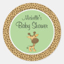 Search for green giraffe baby shower stickers Cute