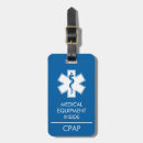 Search for medical equipment luggage tags Cpap