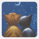 Search for cat moon stickers Cute