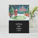 Search for golf christmas invitations Party