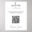 Search for program wedding posters Black and white