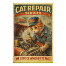 Search for repair posters Retro