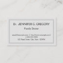 Search for doctor business cards Professional
