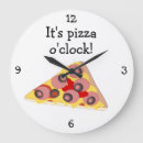 Search for cheese pizza clocks Italian food