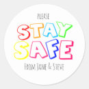 Search for quarantine stickers Stay safe
