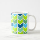 Search for blue chevron mugs Green