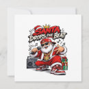 Search for hip christmas cards Hip hop santa