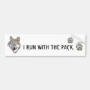 Search for wolf bumper stickers Car